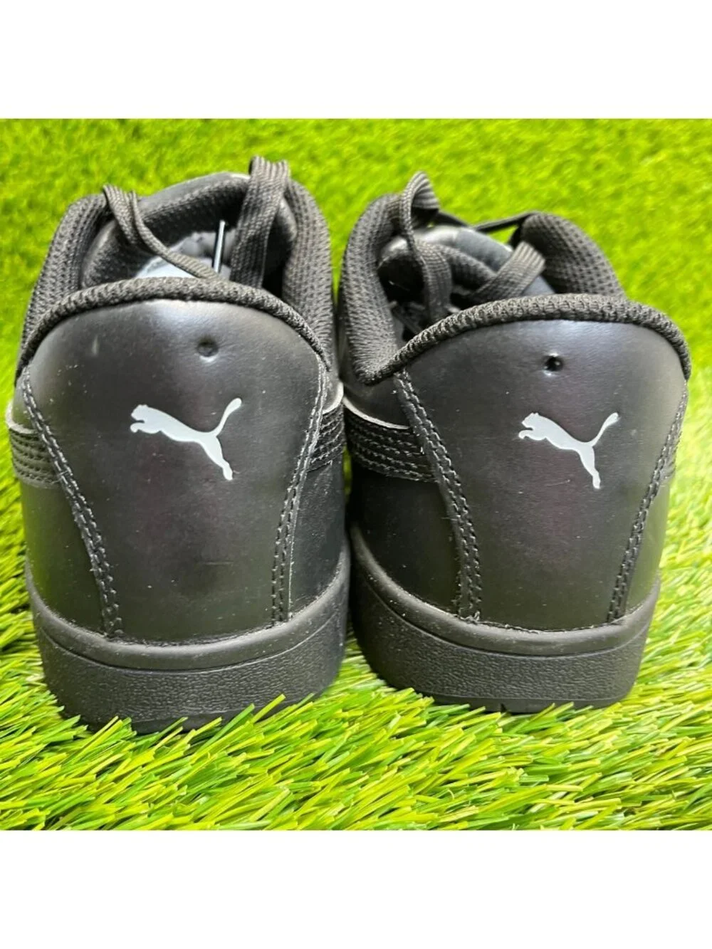 Puma Iconic Womens Size 9 Black Safety Composite Toe Work Shoes Sneakers